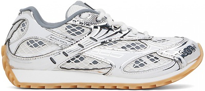 Bottega Veneta Orbit Silver & White 241798F128007 (Білий) - фото 5 