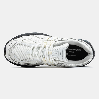 Comme des Garçons Homme x New Balance 1906R White Black (Белый) - фото 3 
