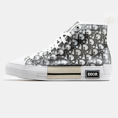 Dior B23 High Top Logo Oblique (Серый) - фото 1 Hypebery