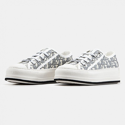 Dior B23 Platform White Grey (Серый) - фото 6 
