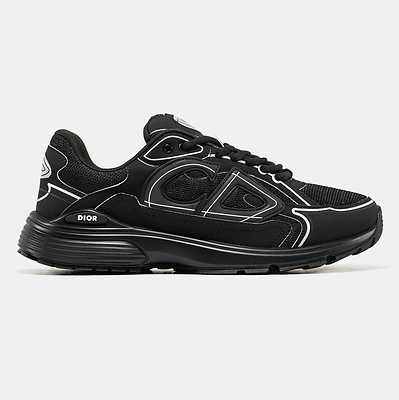 Dior B30 Black White (Черный) - фото 7 