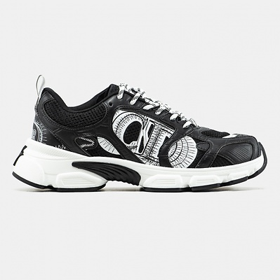 Dior Chrono Black White Sketch Logo (Черный) - фото 1 Hypebery