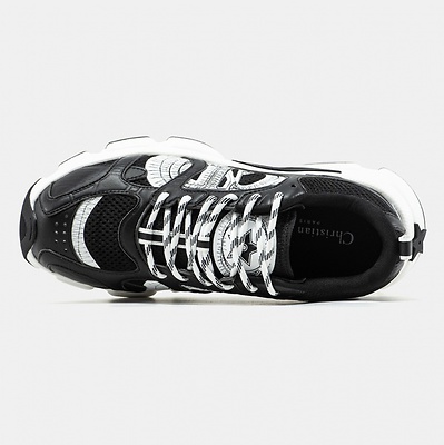 Dior Chrono Black White Sketch Logo (Черный) - фото 8 