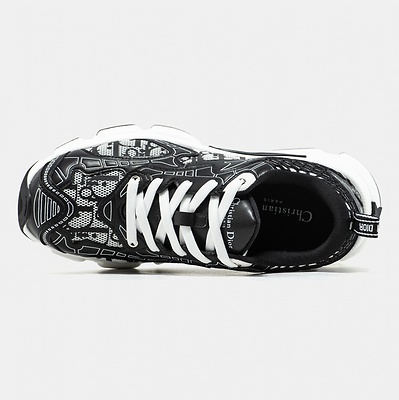 Dior Chrono Monogram Black White (Черный) - фото 8 