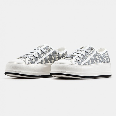 Dior B23 Platform White Grey (Серый) - фото 2 