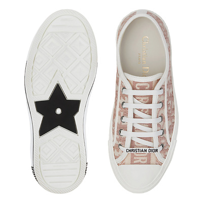 Dior Walk’n’Dior Oblique Embroidered Cotton Nude KCK211OBE-S21U (Белый) - фото 4 