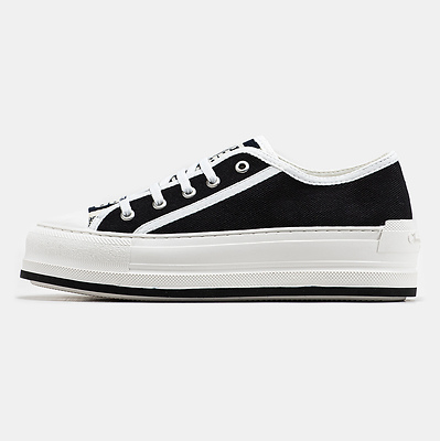 Dior Walk n Dior Platform Black White (Белый) - фото 1 Hypebery