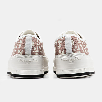 Dior Walk n Dior Platform White Pink (Белый) - фото 5 