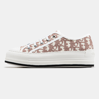 Dior Walk n Dior Platform White Pink (Белый) - фото 1 Hypebery