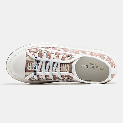 Dior Walk n Dior Platform White Pink (Белый) - фото 3 