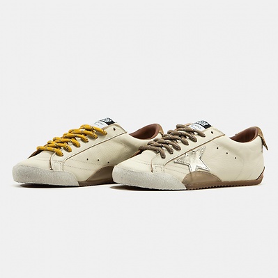 Golden Goose Superstar True-Star Low White Gold Brown (Белый) - фото 2 