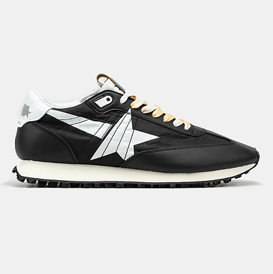 Golden Goose Marathon Black White (Черный) - фото 1 Hypebery