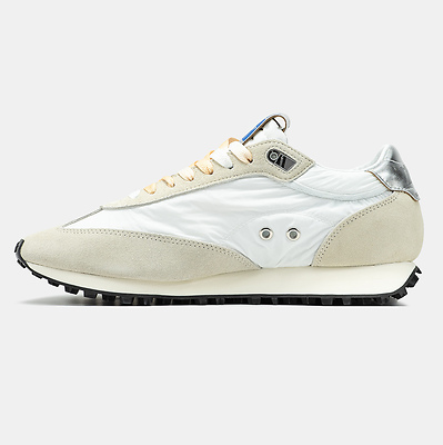 Golden Goose Marathon White Silver Beige (Белый) - фото 4 