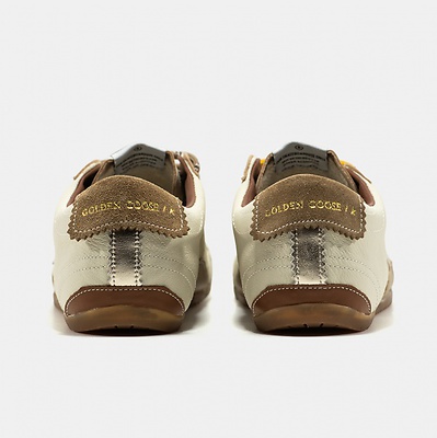 Golden Goose Superstar True-Star Low White Gold Brown (Белый) - фото 8 
