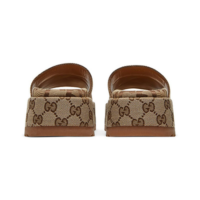 Gucci GG Lame Platform 'Camel Monogram' 623212-UKO00-2580 (Коричневый) - фото 9 