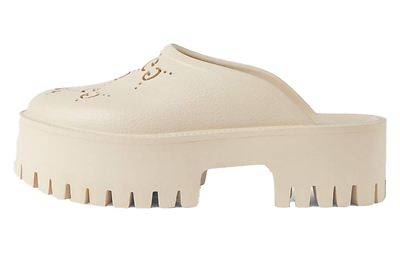 Gucci Platform Perforated G 'White Rubber' 663577-JFB00-9022 (Белый) - фото 5 