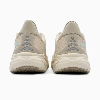Hoka Clifton 8 Beige Blue Glow (Бежевый) - фото 4 