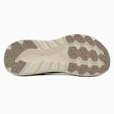 Hoka Clifton 8 Beige Blue Glow (Бежевый) - фото 5 