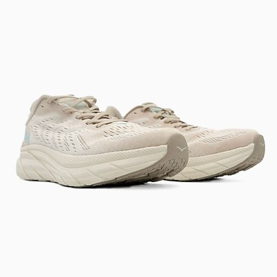 Hoka Clifton 8 Beige Blue Glow (Бежевый) - фото 2 