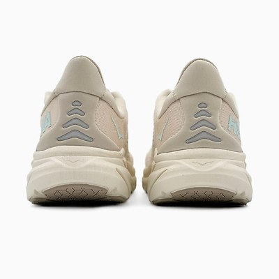 Hoka Clifton 8 Beige Blue Glow (Бежевый) - фото 9 