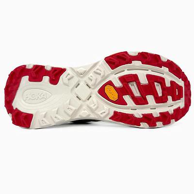 Hoka x Nicole McLaughlin Mafate Three2 White Lime Red (Серый) - фото 10 