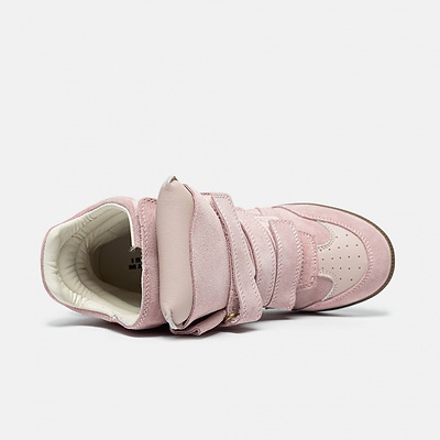 Isabel Marant Bekett Pink на танкетке (Розовый) - фото 5 