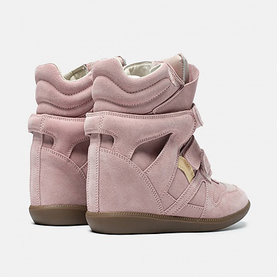 Isabel Marant Bekett Pink на танкетке (Розовый) - фото 3 