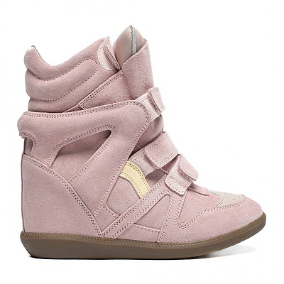 Isabel Marant Bekett Pink на танкетке (Розовый) - фото 7 