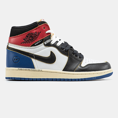 Jordan 1 Retro High OG SP Fragment x Union LA Varsity Red Sport Royal IO7847-002 (Белый) - фото 1 Hypebery