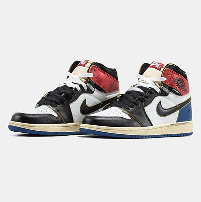 Jordan 1 Retro High OG SP Fragment x Union LA Varsity Red Sport Royal IO7847-002 (Белый) - фото 2 