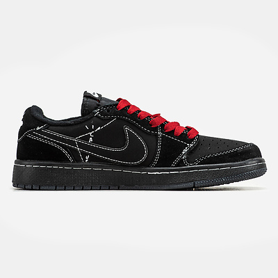 Air Jordan 1 Retro Low x Travis Scott 'Black Phantom' DM7866-001 (Черный) - фото 4 