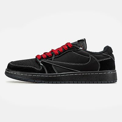 Air Jordan 1 Retro Low x Travis Scott 'Black Phantom' DM7866-001 (Черный) - фото 1 Hypebery