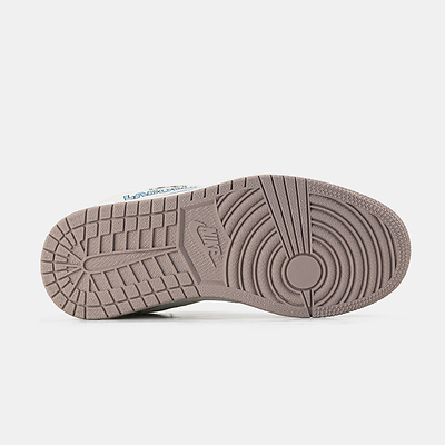 Jordan 1 Retro Low x Travis Scott x Labubu Pink (Розовый) - фото 12 