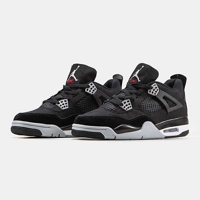 Jordan 4 Retro Black Canvas DH7138-006 (Черный) - фото 2 