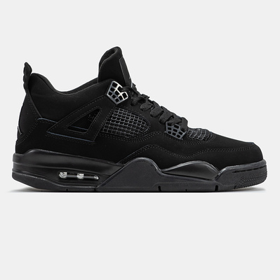Air Jordan 4 Retro Black Cat CU1110-010 (Черный) - фото 1 Hypebery