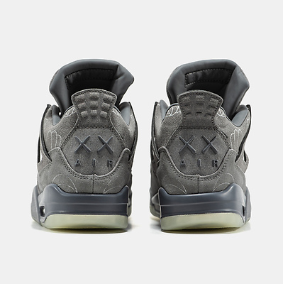 Air Jordan 4 Retro Kaws Grey 930155-003 (Серый) - фото 5 