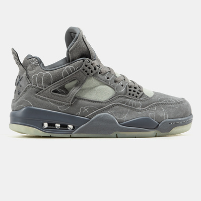 Air Jordan 4 Retro Kaws Grey 930155-003 (Серый) - фото 1 Hypebery