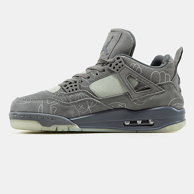 Air Jordan 4 Retro Kaws Grey 930155-003 (Серый) - фото 4 