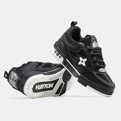 Louis Vuitton Skate Black White (Белый) - фото 4 