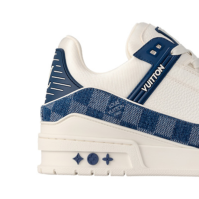 Louis Vuitton Trainer Damier Blue 1ACPRY (Синий) - фото 4 