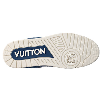 Louis Vuitton Trainer Damier Blue 1ACPRY (Синий) - фото 6 