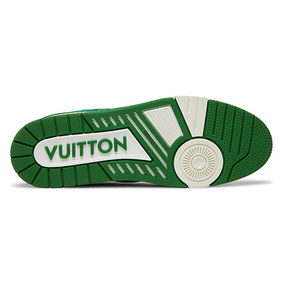 Louis Vuitton Trainer 'Green Monogram Denim' 1A9JHV (Зеленый) - фото 5 