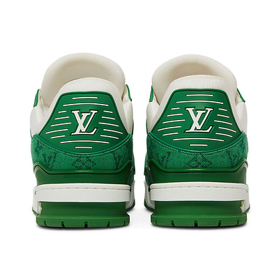 Louis Vuitton Trainer 'Green Monogram Denim' 1A9JHV (Зеленый) - фото 9 