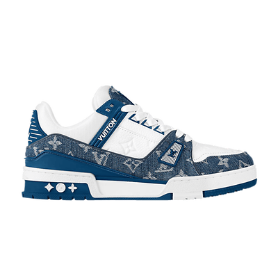 Louis Vuitton Trainer 'Monogram Denim - Light Blue' 1AC2AN (Синий) - фото 2 