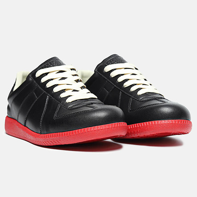 Maison Margiela 22 Replica Low Top Black Red S57WS0153 SY0634 962 (Черный) - фото 2 