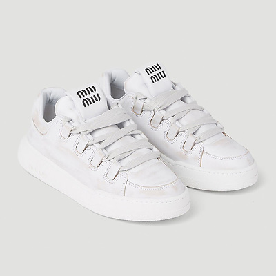 Miu Miu Bleached White 5E912D 3G63 F0009 (Белый) - фото 2 