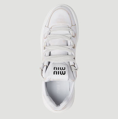Miu Miu Bleached White 5E912D 3G63 F0009 (Белый) - фото 5 