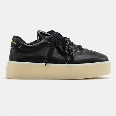 Miu Miu Platform Black White (Черный) - фото 5 