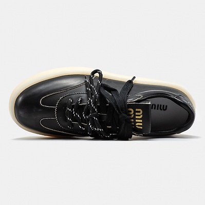 Miu Miu Platform Black White (Черный) - фото 7 