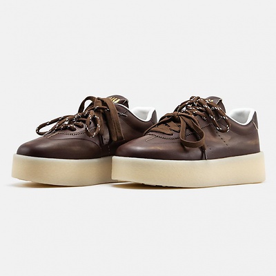 Miu Miu Platform Brown White (Коричневый) - фото 2 
